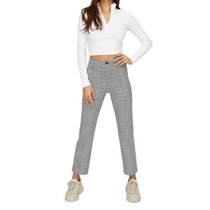 Sunday Best Aritzia‎ Freshman Checkered Ankle Career Casual Pants